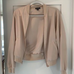 AMERICAN APPAREL NUDE BOMBER JACKET